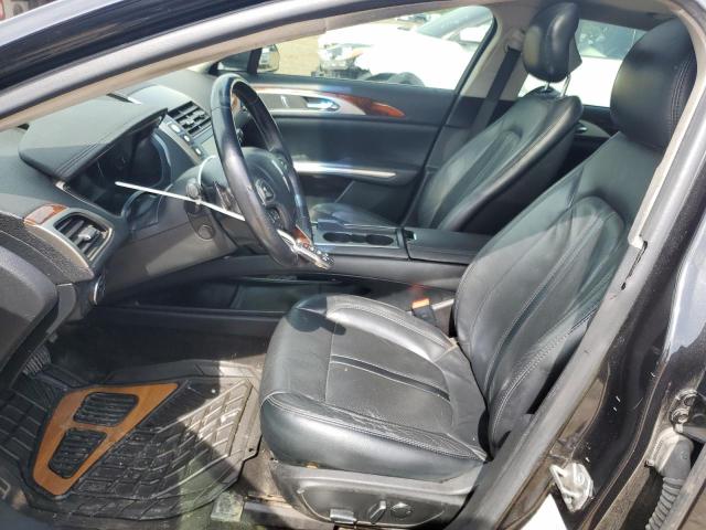 3LN6L2JK6FR613399 - 2015 LINCOLN MKZ BLACK photo 7