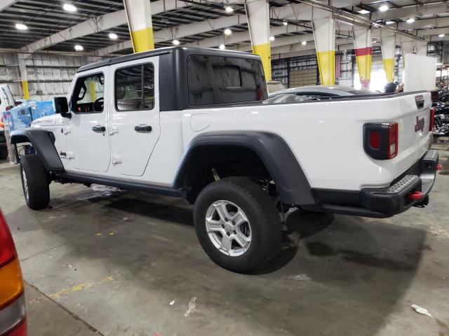 1C6JJTBG3ML556666 - 2021 JEEP GLADIATOR RUBICON WHITE photo 2