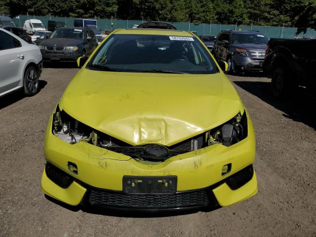 JTNKARJE0GJ505024 - 2016 TOYOTA SCION IM YELLOW photo 5