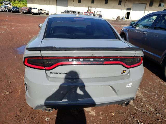 2C3CDXGJ9KH531001 - 2019 DODGE CHARGER SCAT PACK GRAY photo 6