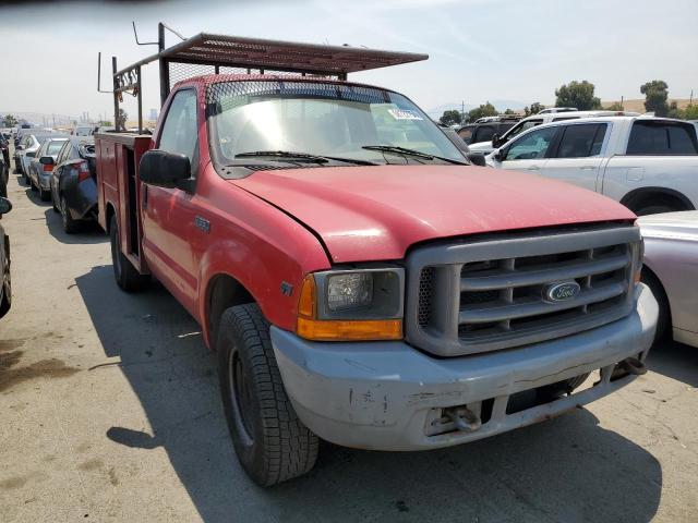 1FTSF30L5YEB91349 - 2000 FORD F350 SRW SUPER DUTY RED photo 4