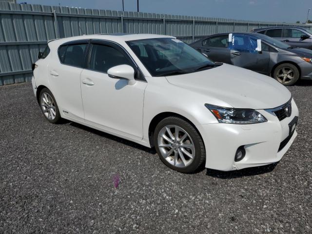 JTHKD5BH7C2088307 - 2012 LEXUS CT 200 WHITE photo 4