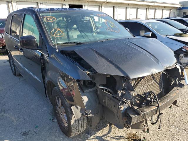 2C4RC1BG8CR411297 - 2012 CHRYSLER TOWN & COU TOURING შავი ფოტო 1