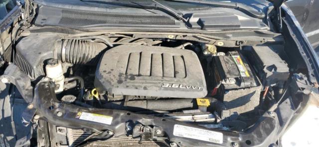 2C4RC1BG8CR411297 - 2012 CHRYSLER TOWN & COU TOURING შავი ფოტო 7