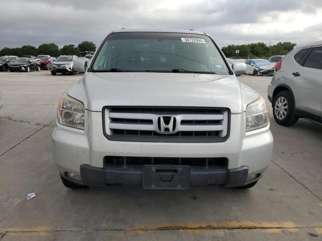 5FNYF18568B020015 - 2008 HONDA PILOT EXL SILVER photo 5