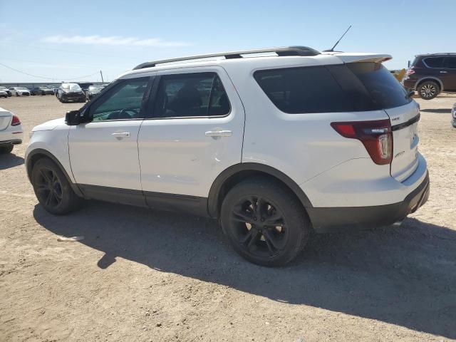 1FM5K8GT1FGB21257 - 2015 FORD EXPLORER SPORT WHITE photo 2