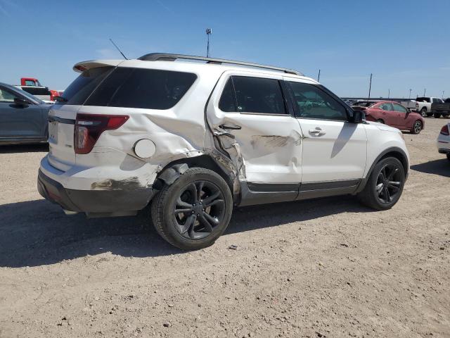 1FM5K8GT1FGB21257 - 2015 FORD EXPLORER SPORT WHITE photo 3