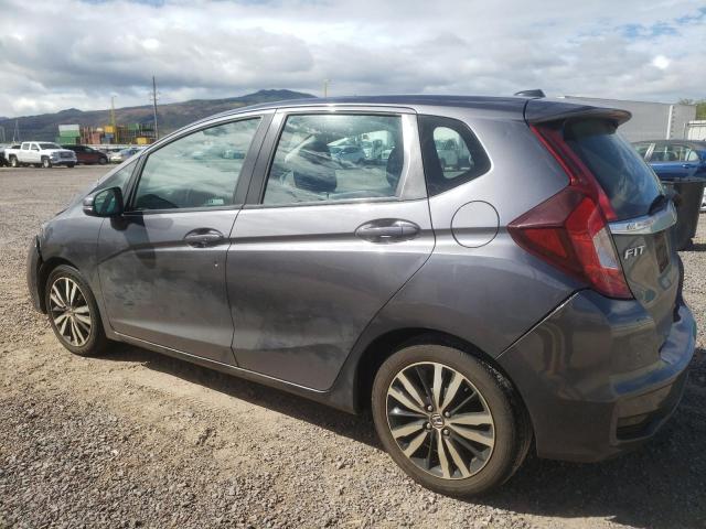 3HGGK5H9XKM704412 - 2019 HONDA FIT EXL GRAY photo 2