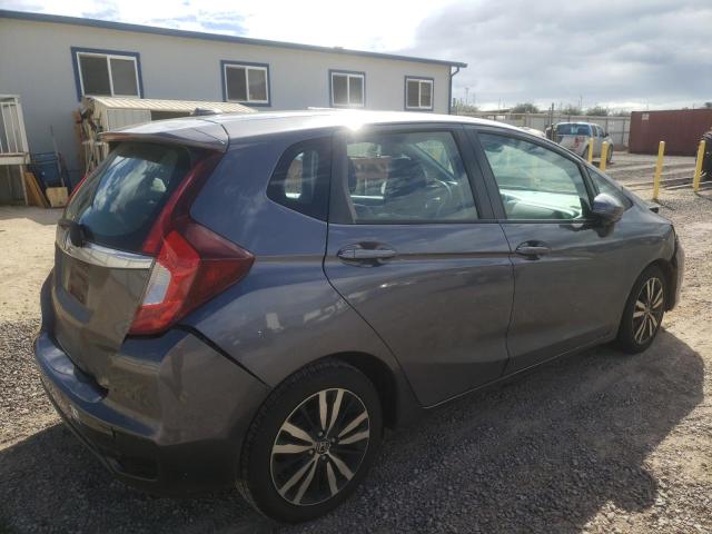 3HGGK5H9XKM704412 - 2019 HONDA FIT EXL GRAY photo 3