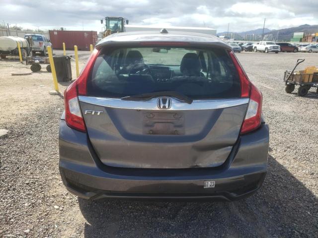 3HGGK5H9XKM704412 - 2019 HONDA FIT EXL GRAY photo 6