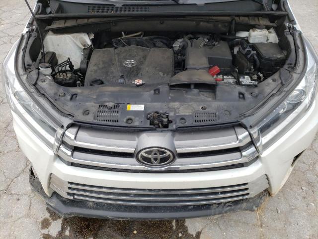 5TDDZRFH8KS740419 - 2019 TOYOTA HIGHLANDER LIMITED WHITE photo 12