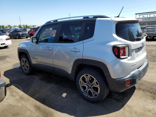 ZACCJBDB7HPF13110 - 2017 JEEP RENEGADE LIMITED SILVER photo 2