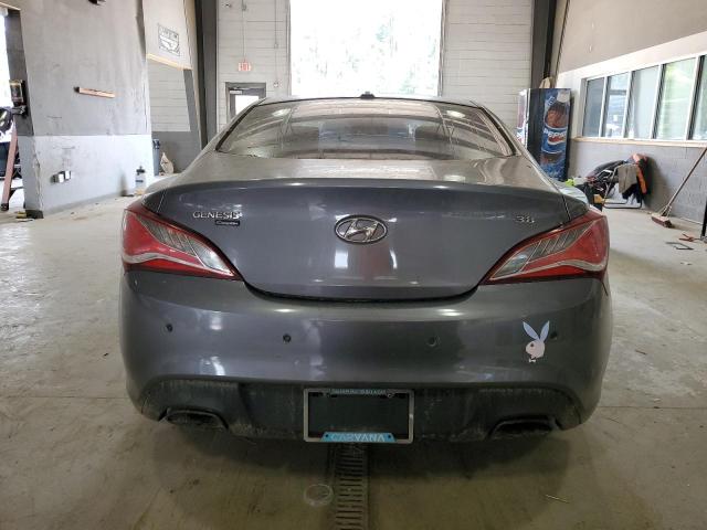 KMHHU6KJ0EU118433 - 2014 HYUNDAI GENESIS CO 3.8L GRAY photo 6