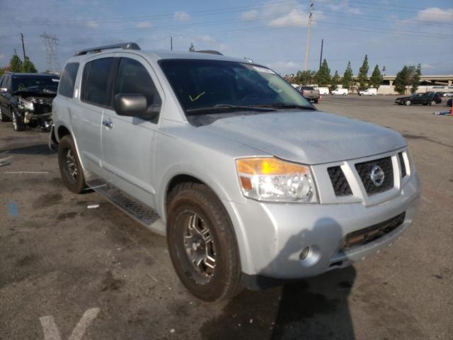 5N1BA0ND1FN618565 - 2015 NISSAN ARMADA SV SILVER photo 1