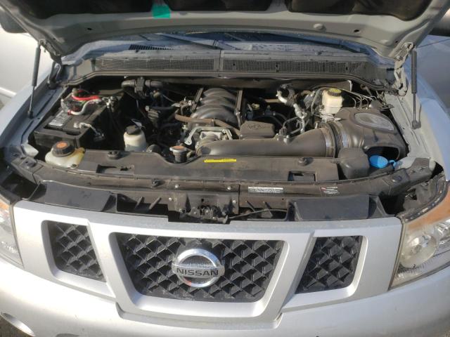 5N1BA0ND1FN618565 - 2015 NISSAN ARMADA SV SILVER photo 7