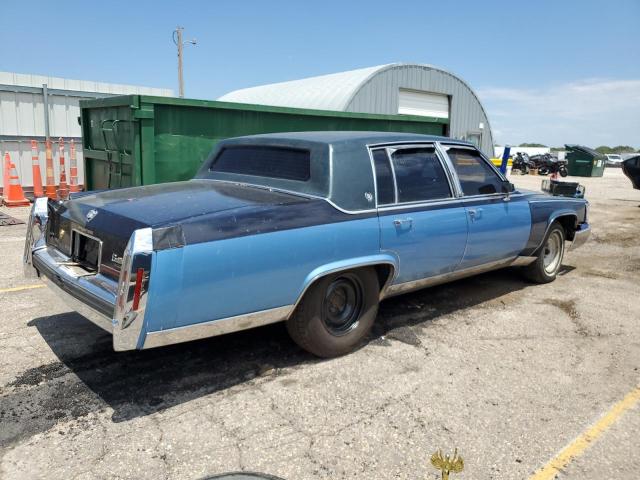 1G6DW51Y5J9717267 - 1988 CADILLAC BROUGHAM BLUE photo 3