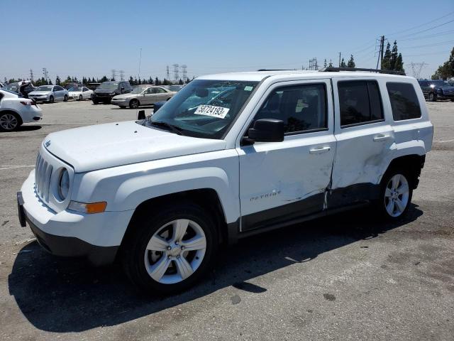 1C4NJPFA2HD134654 - 2017 JEEP PATRIOT LATITUDE WHITE photo 1