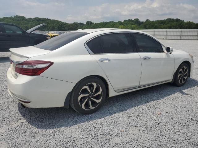 1HGCR3F89HA000457 - 2017 HONDA ACCORD EXL WHITE photo 3