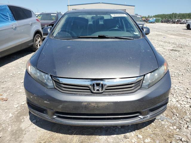 2HGFB2F96CH556952 - 2012 HONDA CIVIC EXL ნაცრისფერი ფოტო 5