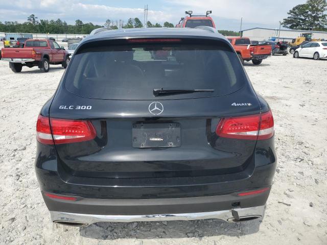 WDC0G4KBXJV073988 - 2018 MERCEDES-BENZ GLC 300 4MATIC BLACK photo 6