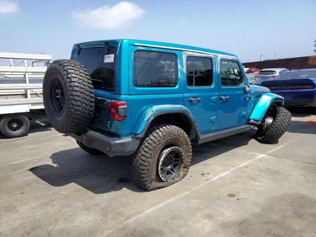 1C4HJXFG9KW606586 - 2019 JEEP WRANGLER RUBICON TEAL photo 3