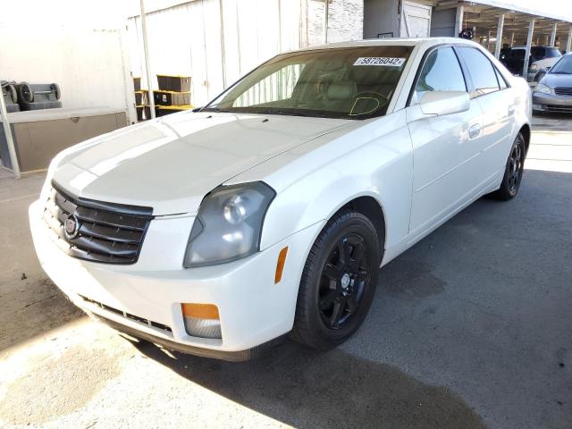 1G6DP577760209308 - 2006 CADILLAC CTS HI FEATURE V6 WHITE photo 2