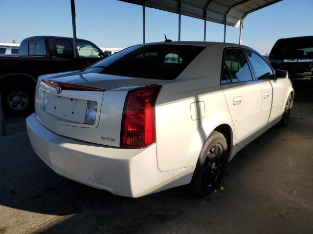 1G6DP577760209308 - 2006 CADILLAC CTS HI FEATURE V6 WHITE photo 4