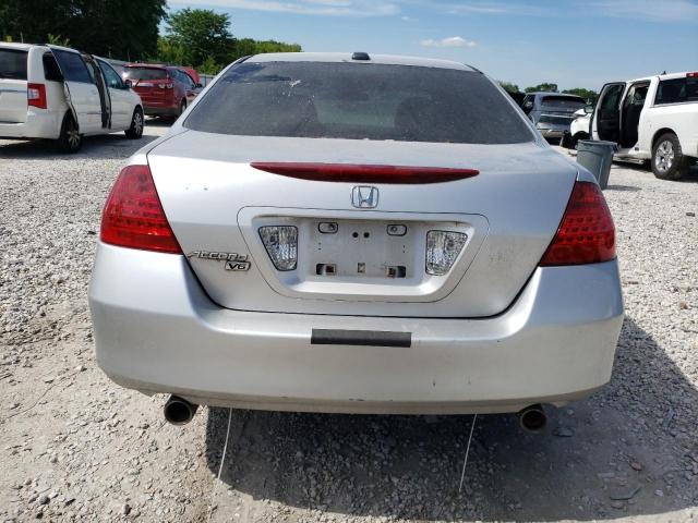 1HGCM66866A060127 - 2006 HONDA ACCORD EX SILVER photo 6