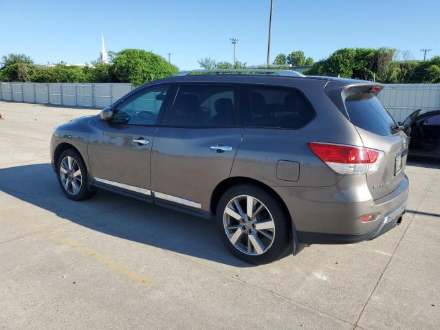 5N1AR2MM0DC657643 - 2013 NISSAN PATHFINDER S BROWN photo 2