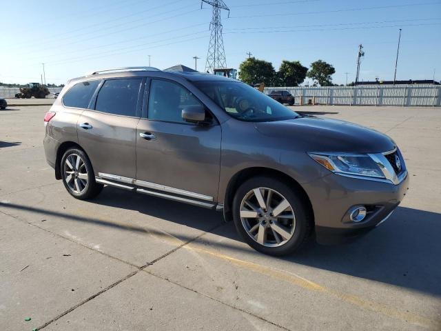 5N1AR2MM0DC657643 - 2013 NISSAN PATHFINDER S BROWN photo 4