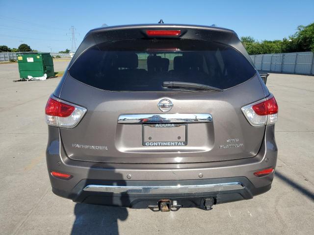 5N1AR2MM0DC657643 - 2013 NISSAN PATHFINDER S BROWN photo 6