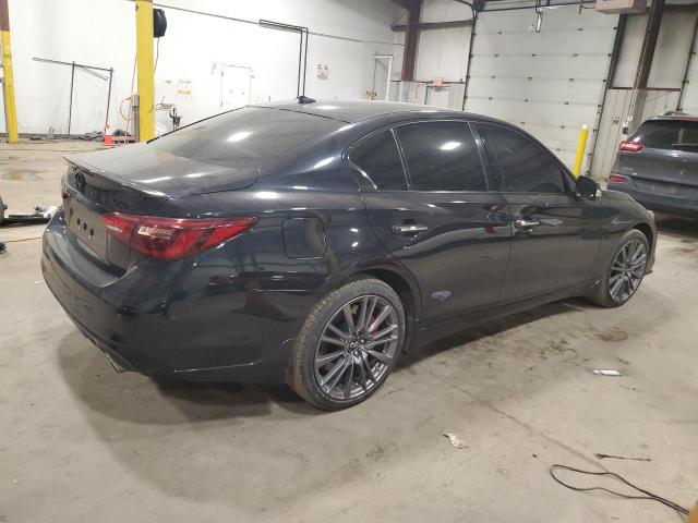 JN1FV7DR8PM590211 - 2023 INFINITI Q50 RED SPORT 400 BLACK photo 3