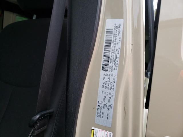 1C4BJWDG9HL669975 - 2016 JEEP WRANGLER U SPORT თაფლისფერი ფოტო 10