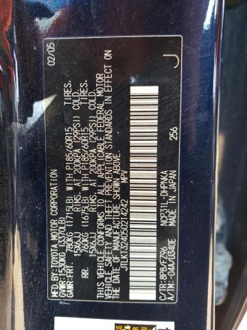 JTLKT324050214242 - 2005 TOYOTA SCION XB 蓝色 照片 12