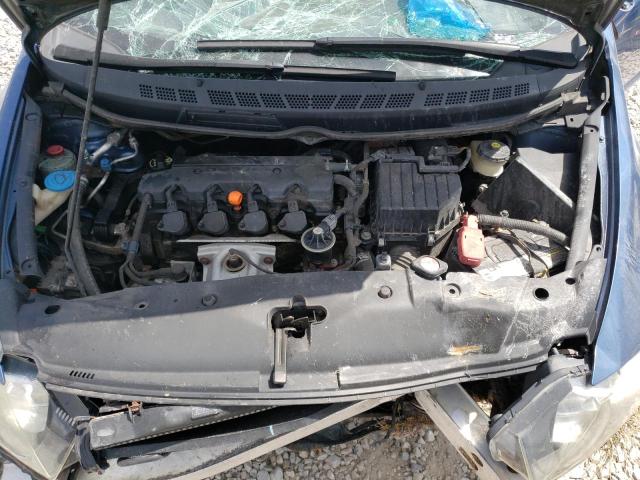 1HGFA16846L006080 - 2006 HONDA CIVIC EX BLUE photo 11