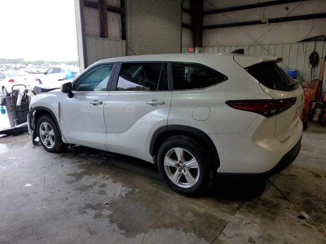 5TDKDRAH8PS043756 - 2023 TOYOTA HIGHLANDER L WHITE photo 2