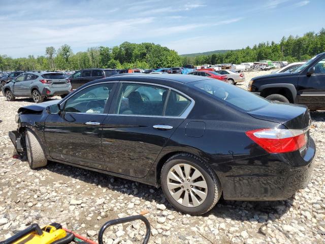 1HGCR2F70DA140926 - 2013 HONDA ACCORD EX BLACK photo 2