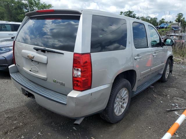 1GNFK13518R220411 - 2008 CHEVROLET TAHOE K1500 HYBRID SILVER photo 3