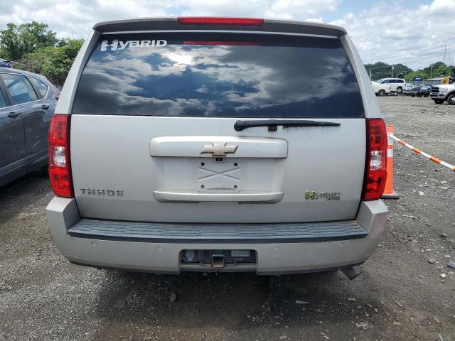 1GNFK13518R220411 - 2008 CHEVROLET TAHOE K1500 HYBRID SILVER photo 6