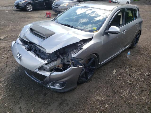 JM1BL1L42C1601154 - 2012 MAZDA SPEED 3 ვერცხლისფერი ფოტო 1