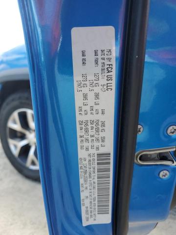 1C4PJMBB4JD526014 - 2018 JEEP CHEROKEE TRAILHAWK BLUE photo 13