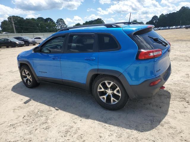 1C4PJMBB4JD526014 - 2018 JEEP CHEROKEE TRAILHAWK BLUE photo 2