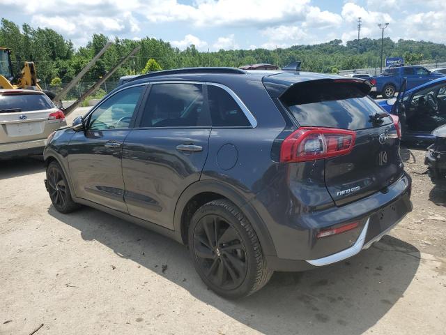 KNDCC3LC0J5133812 - 2018 KIA NIRO EX GRAY photo 2