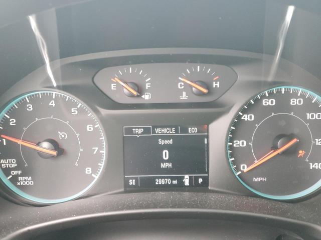 3GNAXHEV2MS145324 - 2021 CHEVROLET EQUINOX LS BLUE photo 9