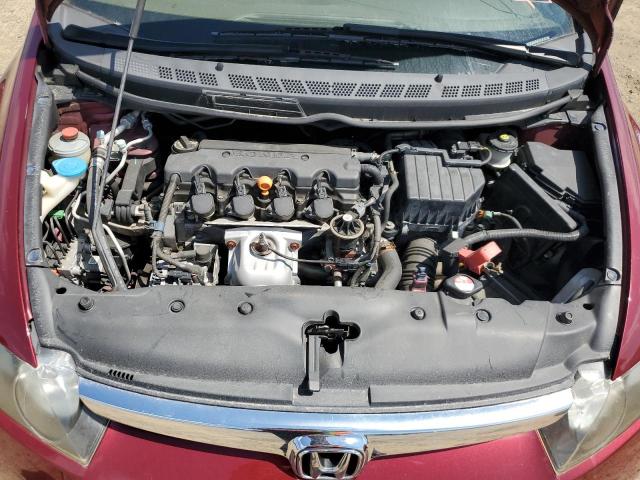 1HGFA16576L100217 - 2006 HONDA CIVIC LX BURGUNDY photo 11