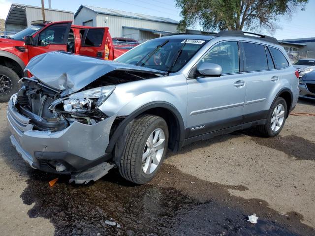 4S4BRCNC5E3276906 - 2014 SUBARU OUTBACK 2.5I LIMITED SILVER photo 1