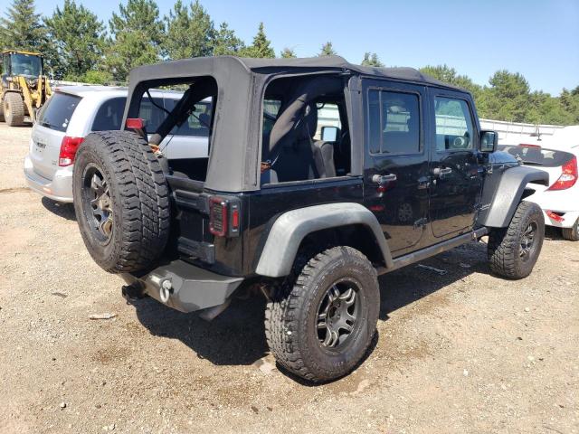 1J4HA6H1XBL620429 - 2011 JEEP WRANGLER RUBICON BLACK photo 3