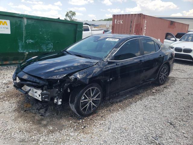 4T1T11AK5PU767521 - 2023 TOYOTA CAMRY SE NIGHT SHADE BLACK photo 1