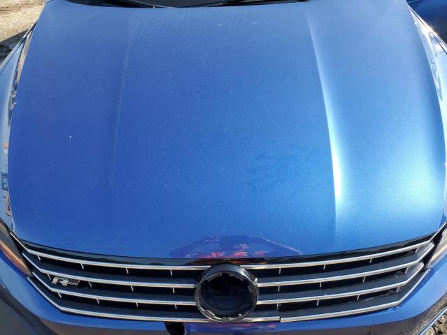 1VWDT7A37HC039542 - 2017 VOLKSWAGEN PASSAT R-LINE ლურჯი ფოტო 11