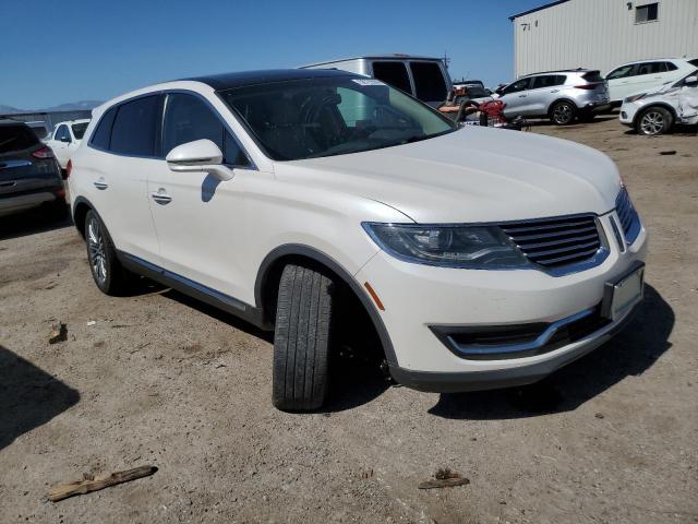 2LMPJ6LR0HBL13455 - 2017 LINCOLN MKX RESERVE WHITE photo 4